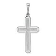 thumbnail image 1 of 14K White Gold Charm Pendant Themed 48 mm 21 Cross, 1 of 4