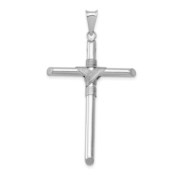 14K White Gold Charm Pendant Themed 49.32 mm 28.88