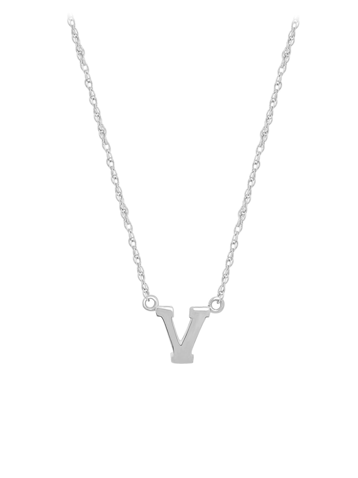 silver louis vuitton necklace v
