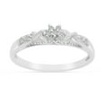 thumbnail image 1 of 14K White Gold Diamond Cluster Ring, 1 of 6