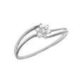 thumbnail image 1 of 14K White Gold Diamond Cluster Ring, 1 of 2