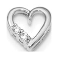 thumbnail image 1 of 14K White Gold Diamond Pendant, 1 of 5