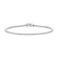 thumbnail image 1 of 14K White Gold Diamond Tennis Bracelet for Women (2 Cttw, I-J Color, I1-I2 Clarity), 7", 1 of 5