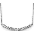 thumbnail image 1 of 14K White Gold Lab Grown Diamond Si1/Si2, G H I, Pendant With Chain Made In India pm5927-050-wlg, 1 of 5