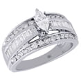 thumbnail image 1 of 14K White Gold Marquise Cut Solitaire Diamond Wedding Engagement Ring 1 Ct., 1 of 5