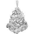 thumbnail image 1 of 14K White Gold Nugget Pendant - 42 mm, 1 of 3