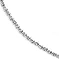 thumbnail image 1 of 14K White Polished Fancy Twisted Link Bracelet, 1 of 3