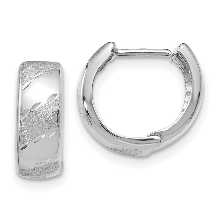 White gold earrings on sale walmart