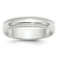 thumbnail image 1 of 14K White Gold Ring Band Wedding Milgrain Standard, 1 of 5