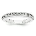thumbnail image 1 of 14K White Gold Ring Band Wedding , Size 6, 1 of 2