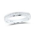thumbnail image 1 of 14K White Gold Round Diamond Wedding Nicoles Dream Collection Band - 0.33 CTTW, 1 of 1