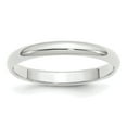 thumbnail image 1 of 14K White Gold Round Wedding Band Sz 5.5, 1 of 4