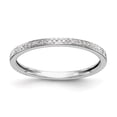 thumbnail image 1 of 14K White Gold Sets Wedding Diamond Ring Band, Size 7, 1 of 7