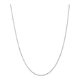 thumbnail image 1 of 14K White Gold Wg 1.1mm Singapore Chain (14 X 1.1) Made In South Africa pen167-14, 1 of 1