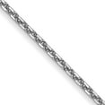 thumbnail image 1 of 14K White Gold Wg .95mm D/C Cable Chain (18 X 0.95) pen144-18, 1 of 5