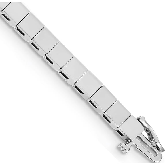 14K White Gold Wg Holds 36 Stones Up To 3.5mm, Add-A-Diamond Bracelet (7 X 5) Made In Mexico x847w