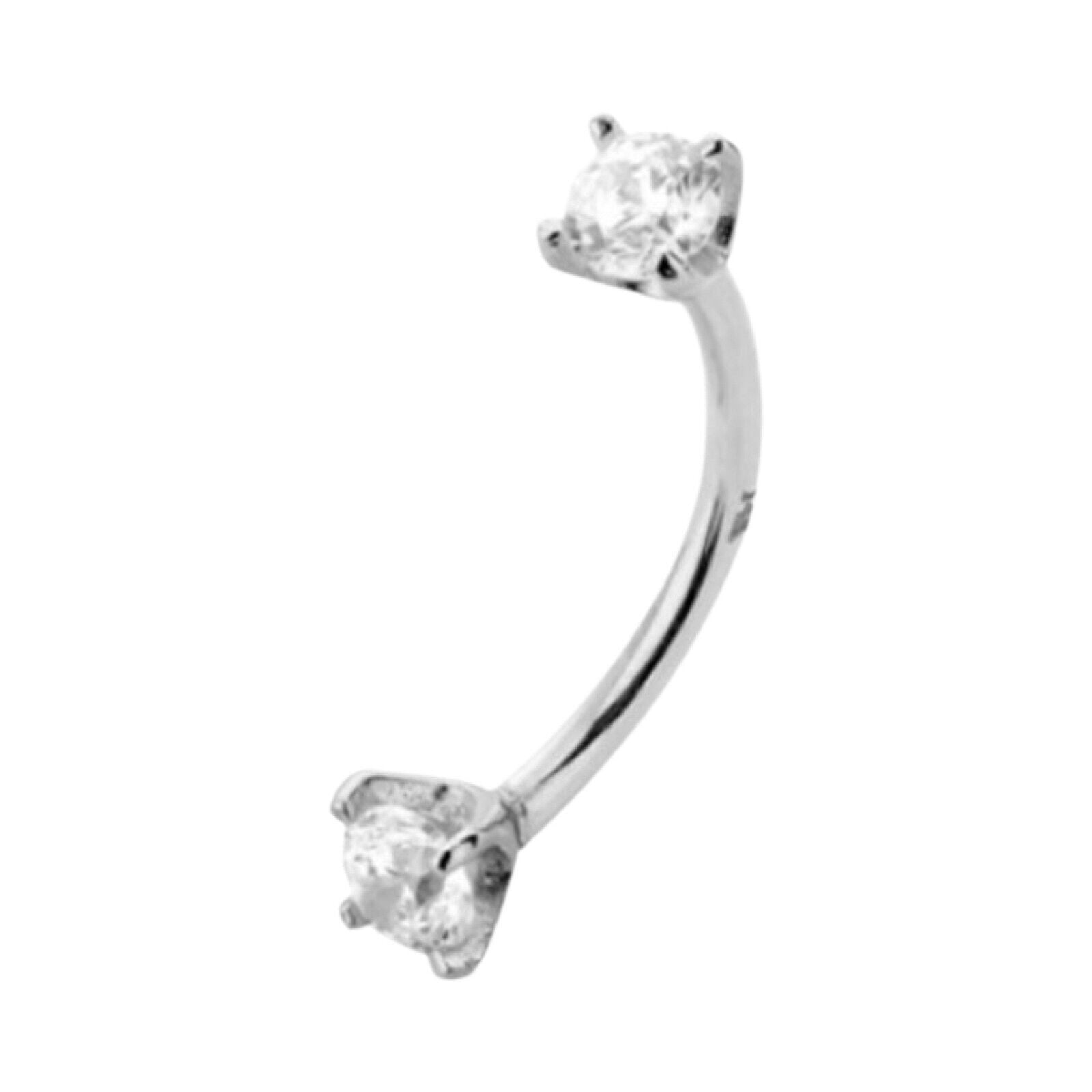 Diamond curved barbell deals