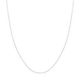 thumbnail image 1 of 14K White Gold Women's 18" 0.80mm Open Diamond Cut Cable Chain with 025 Gauge and Lobster Lock, 1 of 4