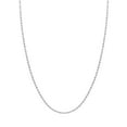 thumbnail image 1 of 14K White Gold Women's 20" 2.70mm Diamond Cut Valentino Chain Necklace, 1 of 4