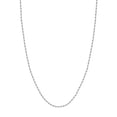 thumbnail image 1 of 14K White Gold Women's 30" 2.15mm Diamond Cut Rope Chain Necklace, 1 of 4