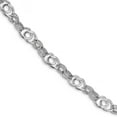 thumbnail image 1 of 14K White Gold bracelet Fancy 7.75 in Polished Link, 1 of 3