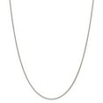 thumbnail image 1 of 14K White Gold chain Cable 18 in 1.1 mm Round, 1 of 5
