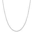 thumbnail image 1 of 14K White Gold chain Cable 18 in 1.7 mm Flat, 1 of 5