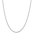 thumbnail image 1 of 14K White Gold chain Singapore 24 in 1.6 mm Sparkle, 1 of 5