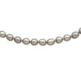 thumbnail image 1 of 14K White Gold necklace Pearl Freshwater Grey 16 in 8.5 mm, 1 of 1