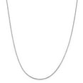 thumbnail image 1 of 14K White Gold necklace Snake chain 24 in 1.4 mm WG 1.40mm Octagonal, 1 of 5