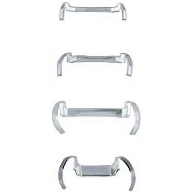 14K White/Yellow Filled Metal Ring Guard Small Medium Large Extra