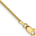 thumbnail image 1 of 14K Yellow Gold 1.05mm Box Chain Anklet (9 X 1.05) Made In Peru box105-9, 1 of 4