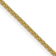 thumbnail image 1 of 14K Yellow Gold 1.05mm Diamond Cut Spiga With Lobster Clasp Chain (20 X 1.05) Made In Peru pen157-20, 1 of 6