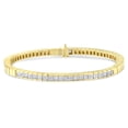 thumbnail image 1 of 14K Yellow Gold 1 1/7 ct TDW Diamond Tennis Bracelet (G-H,VS1-VS2), 1 of 7