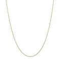 thumbnail image 1 of 14K Yellow Gold 1.15mmCarded Cable Rope Chain 20 Inch, 1 of 6