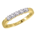thumbnail image 1 of 14K Yellow Gold 1/2 ct. Diamond Wedding Band, 1 of 2