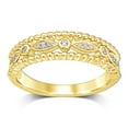 thumbnail image 1 of 14K Yellow Gold 1/20 Ct.Tw.Diamond Stackable Band, 1 of 1
