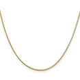 thumbnail image 1 of 14K Yellow Gold 1.4mm Diamond Cut Open Franco Chain - 16"- Made In Italy, 1 of 8