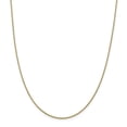 thumbnail image 1 of 14K Yellow Gold 1.4mm Solid Polished Cable Chain 24 Inch, 1 of 6