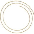 thumbnail image 1 of 14K Yellow Gold 1.5mm Solid Cable 20" Chain, 1 of 2
