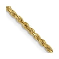 thumbnail image 1 of 14K Yellow Gold 1.75 mm Diamond-Cut Rope with Lobster 28 in. Clasp Chain, 1 of 1