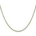 thumbnail image 1 of 14K Yellow Gold 1.7mm Solid Diamond-cut Cable with Lobster Lock Chain - 14", 1 of 8