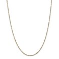 thumbnail image 1 of 14K Yellow Gold 1.8mm Milano Rope Chain, 1 of 6