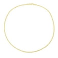 thumbnail image 1 of 14K Yellow Gold 10in 1.5mm Sparkle Anklet with Lobster Clasp, 1 of 4