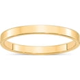 thumbnail image 1 of 14K Yellow Gold 14Ky 2.5mm Ltw Flat Band Size 9 Made In United States fll025-9, 1 of 5