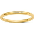 thumbnail image 1 of 14K Yellow Gold 14Ky 2mm Standard Comfort Fit Band Size 5.5 Made In United States cf020-5.5, 1 of 6