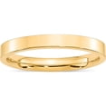 thumbnail image 1 of 14K Yellow Gold 14Ky 3mm Standard Flat Comfort Fit Band Size 13 Made In United States flc030-13, 1 of 5