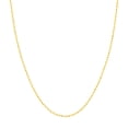 thumbnail image 1 of 14K Yellow Gold 16" 0.80mm D/C Bead Chain Necklace - Women, 1 of 4