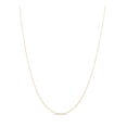 thumbnail image 1 of 14K Yellow Gold 16-18in 0.85mm Extendable Loose Rope Chain with Spring Ring Clasp, 1 of 4