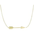 thumbnail image 1 of 14K Yellow Gold 18" Arrow Necklace with Lobster Clasp. Chain, 1 of 4